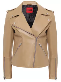 Куртка кожаная HUGO
