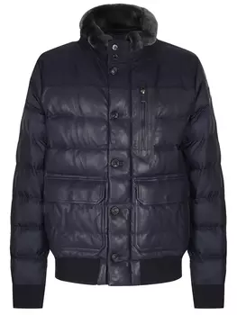 Куртка кожаная MASTERSUIT