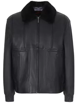 Куртка кожаная с мехом TORRAS