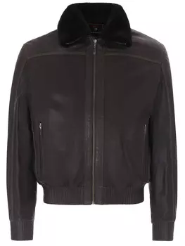 Куртка кожаная с мехом TORRAS