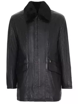 Куртка кожаная с мехом TORRAS