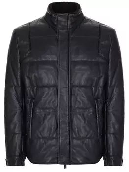 Куртка кожаная утепленная ETRO