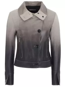 Куртка кожаная YES LONDON