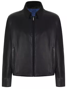 Куртка кожаная ZILLI