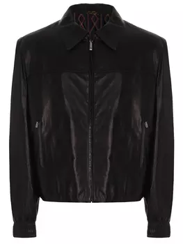 Куртка кожаная ZILLI
