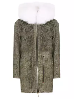 Куртка-парка с мехом норки