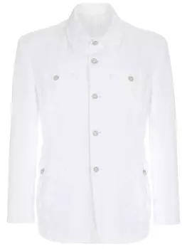 Куртка с накладными карманами 120% LINO