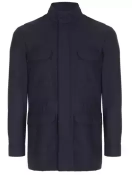 Куртка с накладными карманами