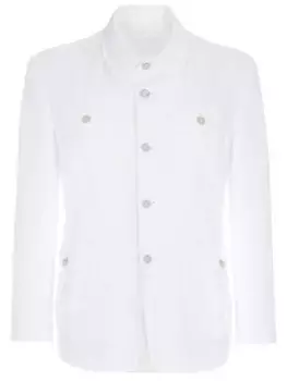 Куртка с накладными карманами