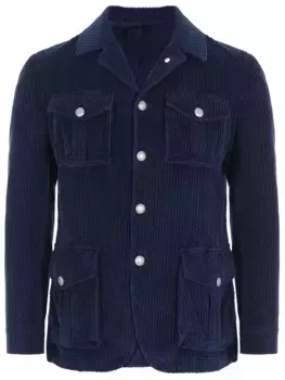 Куртка с накладными карманами