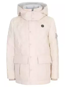 Куртка с накладными карманами