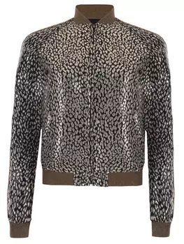 Куртка с принтом SAINT LAURENT