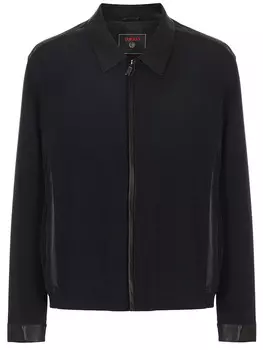 Куртка шелковая комбинированная TORRAS