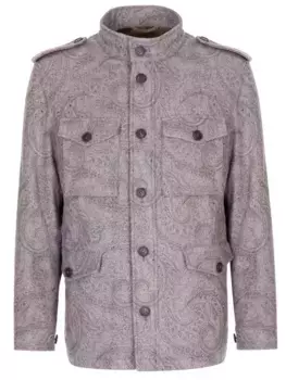 Куртка шерстяная с принтом ETRO