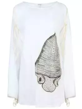 Льняная блуза LOEWE