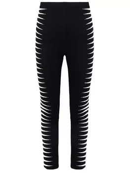 Леггинсы из шерсти и шелка HAIDER ACKERMANN