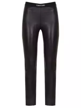 Леггинсы кожаные