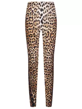 Леггинсы с принтом ROBERTO CAVALLI