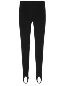 Леггинсы шелковые со штрипками