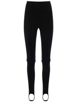 Леггинсы шелковые со штрипками