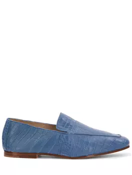 Лоферы из кожи крокодила DAMI