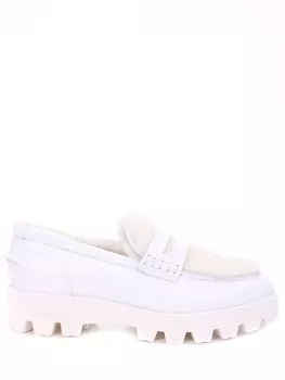 Лоферы комбинированные на меху