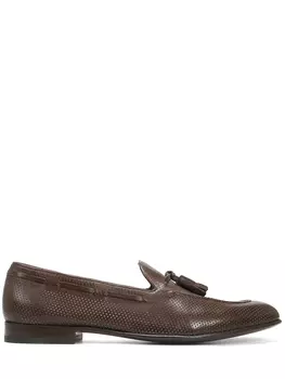 Лоферы кожаные