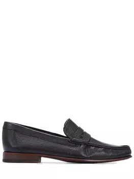 Лоферы кожаные