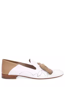 Лоферы кожаные