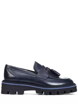 Лоферы кожаные