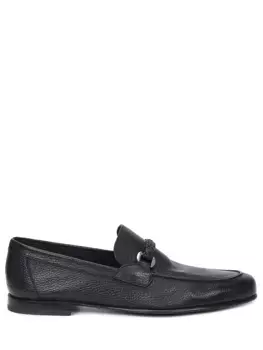 Лоферы кожаные