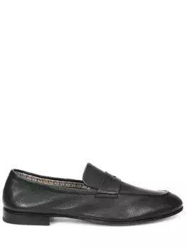 Лоферы кожаные