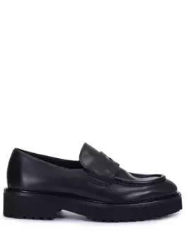 Лоферы кожаные