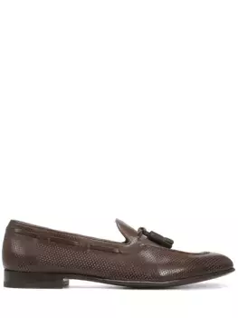 Лоферы кожаные