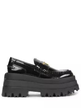 Лоферы кожаные