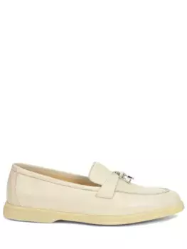 Лоферы кожаные