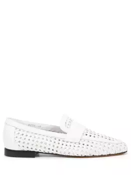 Лоферы кожаные