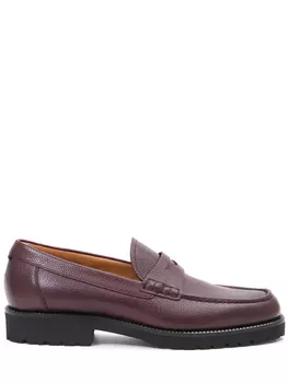 Лоферы кожаные