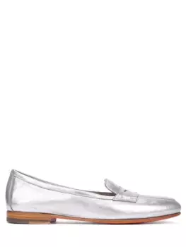 Лоферы кожаные