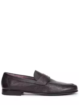 Лоферы кожаные