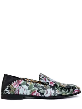 Лоферы кожаные ALEXANDER MCQUEEN