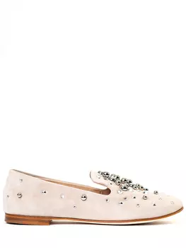 Лоферы кожаные GIUSEPPE ZANOTTI