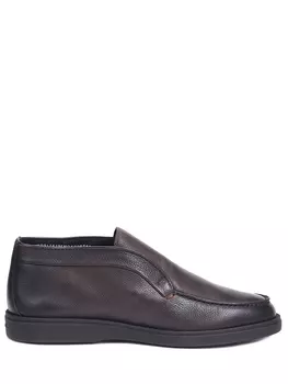 Лоферы кожаные на меху SANTONI