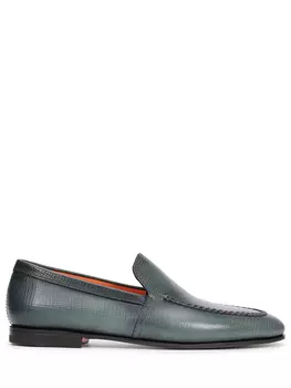 Лоферы кожаные SANTONI