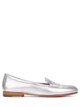 Лоферы кожаные SANTONI