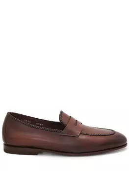 Лоферы кожаные SANTONI