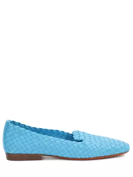 Лоферы кожаные SANTONI