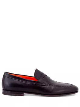 Лоферы кожаные SANTONI