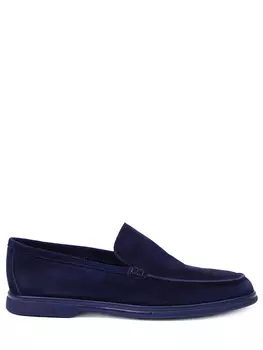 Лоферы замшевые