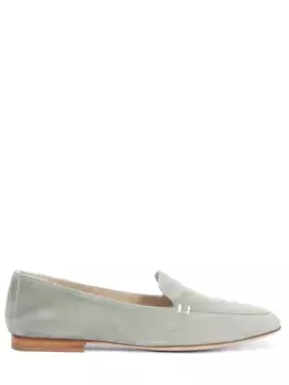 Лоферы замшевые